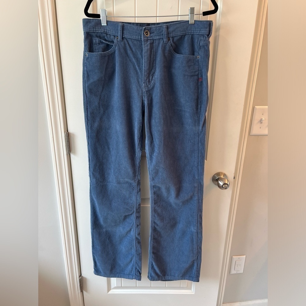 BDG Urban Outfitters‎ Blue Corduroy Straight Leg Pants Size 32 OB1534539